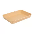 Barquette Sushi Kraft naturel 185x129x24cm